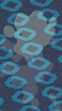 Benzersiz video giriş tasarımı projeleri için detaylı yüzey kalıbı film animasyon stili grafik girişi