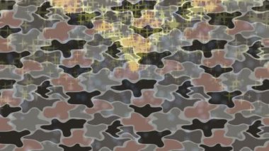 Organik desenli yüzey giriş stili video film sanatı ile soyut arkaplan tasarımı