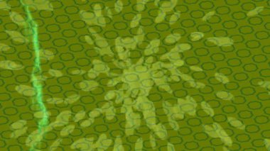 Benzersiz video giriş tasarımı projeleri için detaylı yüzey kalıbı film animasyon stili grafik girişi