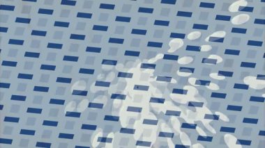 Lüks hareket projeleri için soyut tasarım stili animasyonu olan üst düzey dijital doku