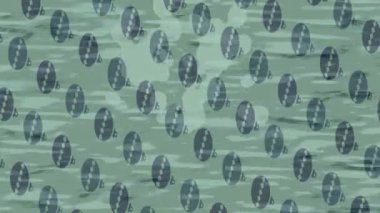 Yaratıcı video düzenleme film arkaplan tasarımı için minimalist organik hareket grafikleri