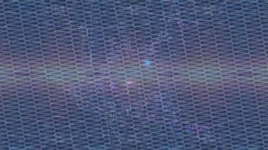 Estetik doku arkaplan tasarımı renkli hareket grafikleri ile moda film giriş profosyoneli