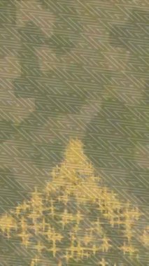 Organik desenli yüzey giriş stili video film sanatı ile soyut arkaplan tasarımı