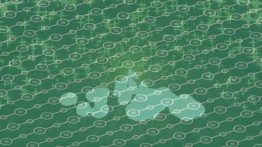 Yaratıcı video düzenleme film arkaplan tasarımı için minimalist organik hareket grafikleri