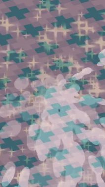 Dijital doku yüzey tasarım biçimi ile modern video animasyonu için gelişmiş hareket grafikleri