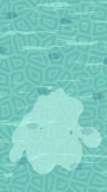 Soyut hareket desenli fütüristik video üretimi için dinamik dijital arkaplan