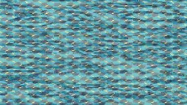 Soyut hareket desenli fütüristik video üretimi için dinamik dijital arkaplan