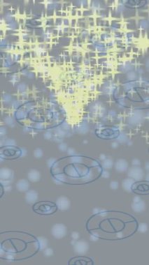 Organik desenli yüzey giriş stili video film sanatı ile soyut arkaplan tasarımı