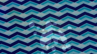 Soyut hareket desenli fütüristik video üretimi için dinamik dijital arkaplan