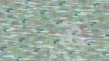 Benzersiz hareket grafikleri tasarım sanatına sahip yaratıcı film üretimi için özet bir arkaplan