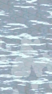 Dijital doku yüzey tasarım biçimi ile modern video animasyonu için gelişmiş hareket grafikleri