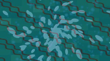 Estetik doku arkaplan tasarımı renkli hareket grafikleri ile moda film giriş profosyoneli