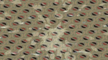 Dijital doku yüzey tasarım biçimi ile modern video animasyonu için gelişmiş hareket grafikleri