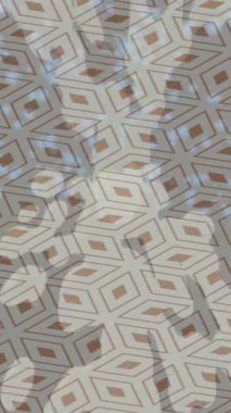 Benzersiz dijital animasyon tarzı grafikleri olan yaratıcı ortam tasarımı için yenilikçi hareket dokusu