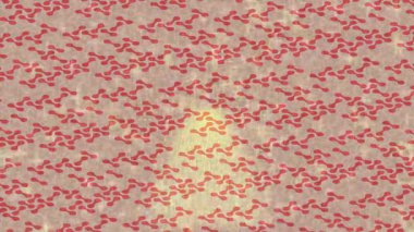 Lüks hareket projeleri için soyut tasarım stili animasyonu olan üst düzey dijital doku