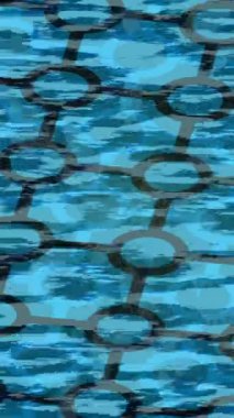 Benzersiz hareket dokusu tasarım sanatı ile profesyonel video düzenleme için modern soyut grafikler