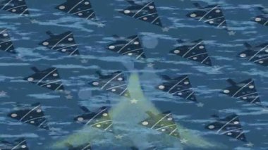 Yaratıcı video düzenleme film tasarımı için benzersiz hareket grafikleri biçimi giriş hareketi video pro