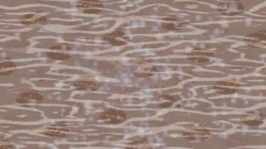 Lüks hareket projeleri için soyut tasarım stili animasyonu olan üst düzey dijital doku