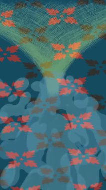 Estetik doku arkaplan tasarımı renkli hareket grafikleri ile moda film giriş profosyoneli