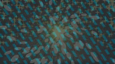 Benzersiz video giriş tasarımı projeleri için detaylı yüzey kalıbı film animasyon stili grafik girişi