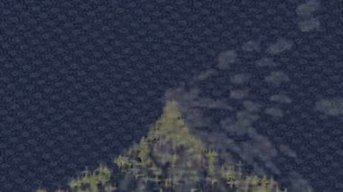 Organik desenli yüzey giriş stili video film sanatı ile soyut arkaplan tasarımı