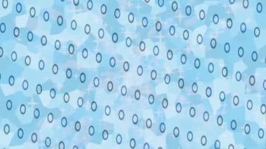 Benzersiz dijital animasyon tarzı grafikleri olan yaratıcı ortam tasarımı için yenilikçi hareket dokusu