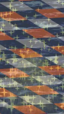 Lüks hareket projeleri için soyut tasarım stili animasyonu olan üst düzey dijital doku