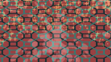 Benzersiz dijital animasyon tarzı grafikleri olan yaratıcı ortam tasarımı için yenilikçi hareket dokusu