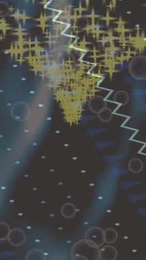 Dijital doku yüzey tasarım biçimi ile modern video animasyonu için gelişmiş hareket grafikleri