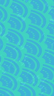 Organik desenli yüzey giriş stili video film sanatı ile soyut arkaplan tasarımı