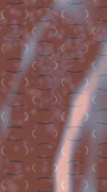 Dijital doku yüzey tasarım biçimi ile modern video animasyonu için gelişmiş hareket grafikleri