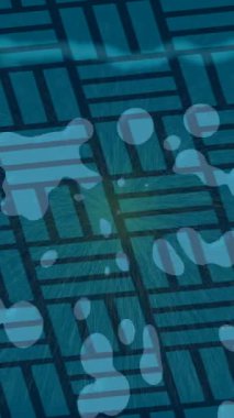 Yaratıcı video düzenleme film tasarımı için benzersiz hareket grafikleri biçimi giriş hareketi video pro