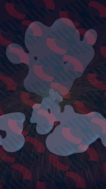 Benzersiz hareket dokusu tasarım sanatı ile profesyonel video düzenleme için modern soyut grafikler