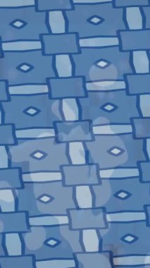 Benzersiz dijital animasyon tarzı grafikleri olan yaratıcı ortam tasarımı için yenilikçi hareket dokusu