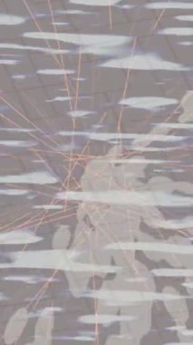 Benzersiz hareket dokusu tasarım sanatı ile profesyonel video düzenleme için modern soyut grafikler