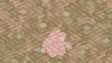 Benzersiz hareket grafikleri tasarım sanatına sahip yaratıcı film üretimi için özet bir arkaplan