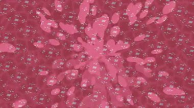 Benzersiz video giriş tasarımı projeleri için detaylı yüzey kalıbı film animasyon stili grafik girişi