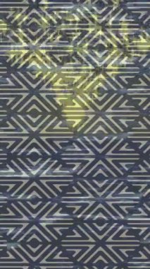 Lüks hareket projeleri için soyut tasarım stili animasyonu olan üst düzey dijital doku