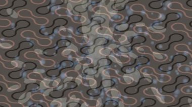 Benzersiz video giriş tasarımı projeleri için detaylı yüzey kalıbı film animasyon stili grafik girişi