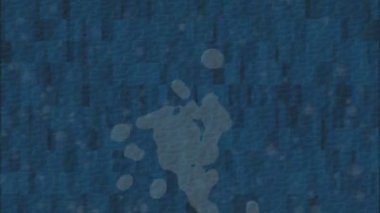 Benzersiz video giriş tasarımı projeleri için detaylı yüzey kalıbı film animasyon stili grafik girişi