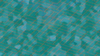 Benzersiz dijital animasyon tarzı grafikleri olan yaratıcı ortam tasarımı için yenilikçi hareket dokusu