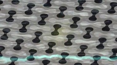 Benzersiz dijital hareket grafiklerine sahip yaratıcı sinematik projeler için yumuşak animasyon yüzeyi