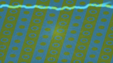 Soyut hareket desenli fütüristik video üretimi için dinamik dijital arkaplan