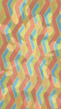 Benzersiz video giriş tasarımı projeleri için detaylı yüzey kalıbı film animasyon stili grafik girişi