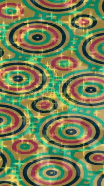 Organik desenli yüzey giriş stili video film sanatı ile soyut arkaplan tasarımı