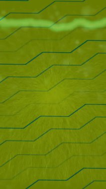 Benzersiz dijital animasyon tarzı grafikleri olan yaratıcı ortam tasarımı için yenilikçi hareket dokusu