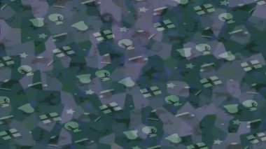 Profesyonel video projeleri sanat tarzı için organik hareketli arkaplan tasarımı