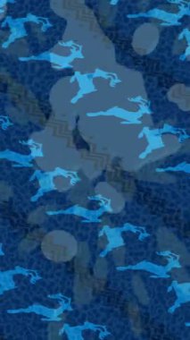 Lüks hareket projeleri için soyut tasarım stili animasyonu olan üst düzey dijital doku