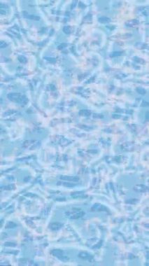 Benzersiz dijital animasyon tarzı grafikleri olan yaratıcı ortam tasarımı için yenilikçi hareket dokusu