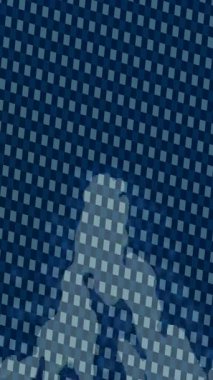 Benzersiz dijital animasyon tarzı grafikleri olan yaratıcı ortam tasarımı için yenilikçi hareket dokusu